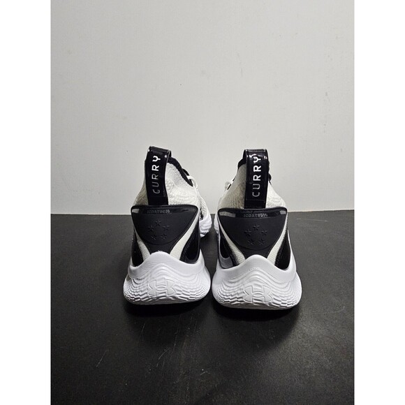 Under Armour Curry Flow Basketball Shoes White Black 3024785-111 Mens Size 11.5 main image 6